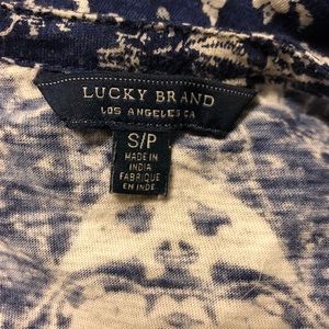 Lucky Brand peasant blouse
